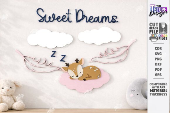 Download Nursery Wall Decor Laser Cut |Kids Laser - Wall decor Collection