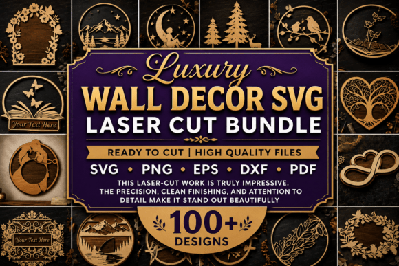 Download Luxury Wall Decor SVG Collection Bundle - Wall decor Collection