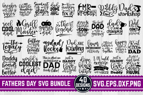Download Father's Day SVG Bundle - Premium Resources