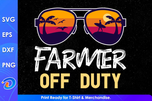 Download Farmer of Duty with Sunglass Summer Gift - Premium Resources
