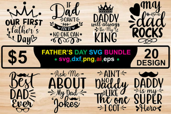 Download Father's Day SVG Bundle - Premium Resources